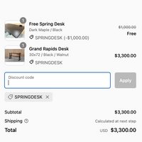 Free Spring Desk